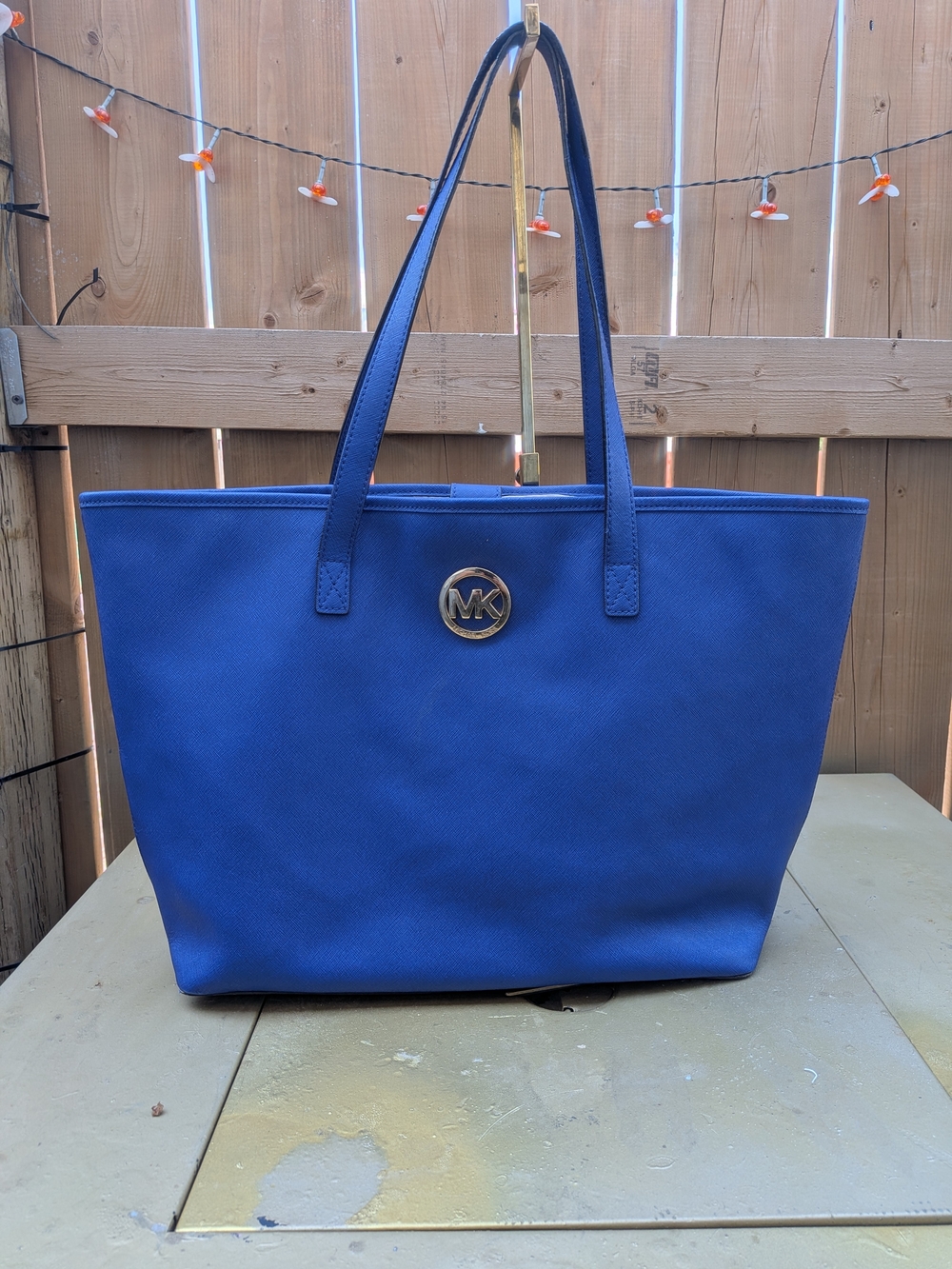 Michael Kors Jet Set Travel Tote Bag Large 💙 Blue